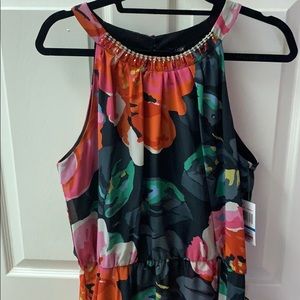 MSK floral dress